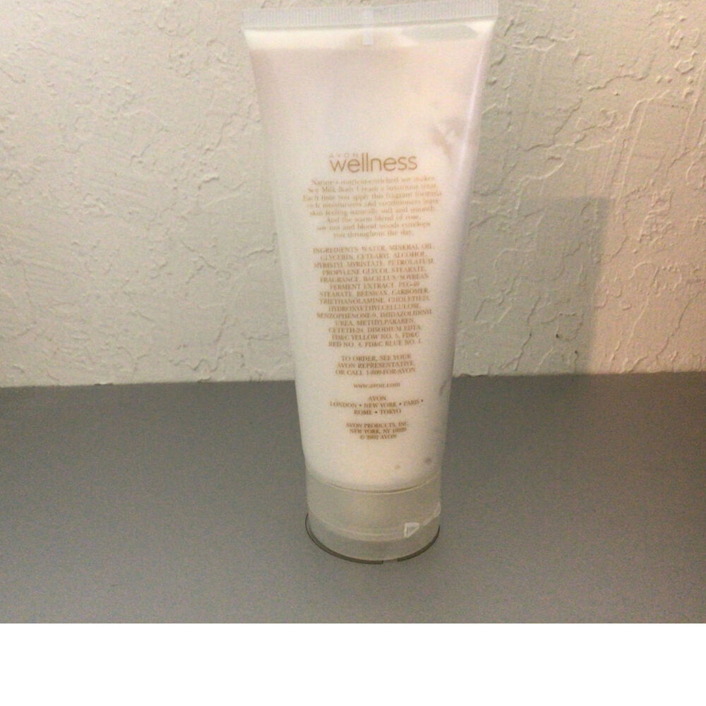 Avon Wellness SOY milk body cream 6.7 oz - Picture 2 of 2